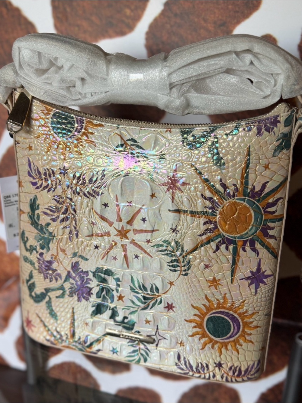 LAST ONE Brahmin Katie vitality crossbody NWT moon stars Sun - Picture 3 of 9
